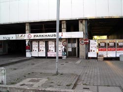 Parkhaus, stillgelegt