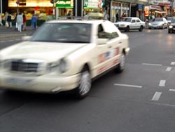 fahrendes Taxi, Leopoldplatz