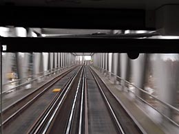 U-Bahn zwischen Bülowstraße und Gleisdreieck 1