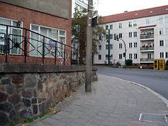 Frankfurt, Straßenecke