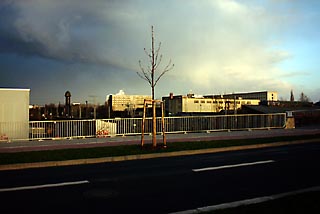 Modersohnbrücke mit Bäumchen