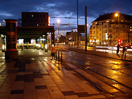 Kreuzung am S-Bahnhof Schöneweide