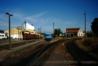 Bahnhof zwischen Viana und Braga