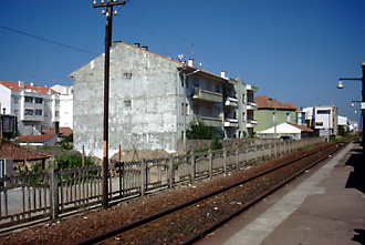 Bahnhof von Villa Praia di Ancora