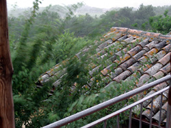 Regen in Porchiano