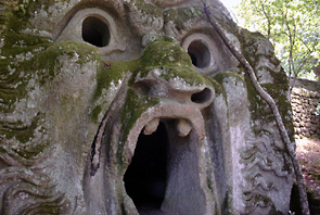 Skulptur in Bomarzo