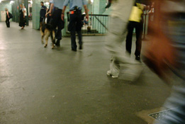 Alexanderplatz, Bahnsteig